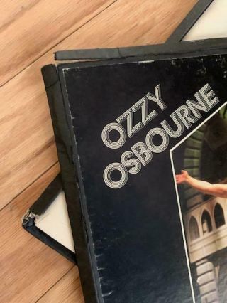 OZZY OSBOURNE CAPTURED LIVE 3xLP / 1983 NM/VG,  RANDY RHOADS RARE 4