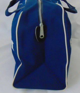 Vintage Pan Am Carryon Bag Medium Size Natco Products Blue 3