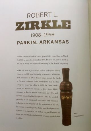 Robert Zirkle Arkansas Duck Call,  Vintage Hunting 4
