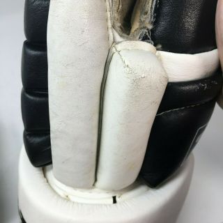 Koho 750 Pro Vintage Hockey Gloves 70 ' s 80 ' s Leather 16 