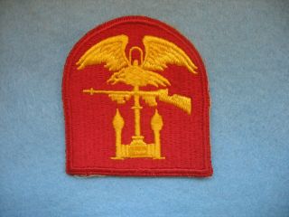 Wwii Us Navy Amphibious Forces Whiteback Shoulder Patch D - Day.