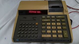 Vintage HP 97 Calculator Hewlett Packard W/Carry Case and Manuals 2