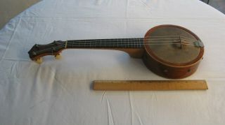 Vintage Washburn No.  1031 Banjo Ukulele Banjolele W/ Soft Case