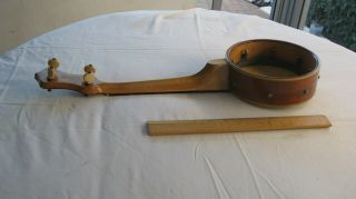 Vintage Washburn No.  1031 Banjo Ukulele Banjolele w/ Soft Case 2