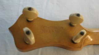 Vintage Washburn No.  1031 Banjo Ukulele Banjolele w/ Soft Case 3
