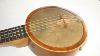 Vintage Washburn No.  1031 Banjo Ukulele Banjolele w/ Soft Case 5