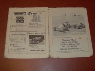 rare vintage Road and Track June 1948 Vol.  1 Number 3 4