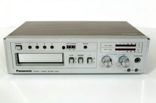 Panasonic Rs - 856 Vintage Stereo 8 Track Tape Deck.