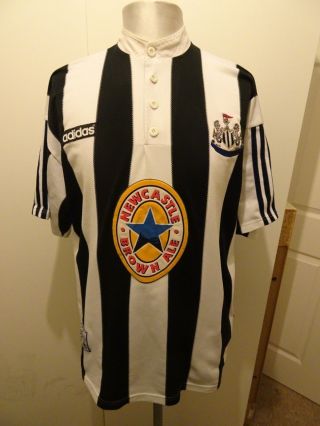 Mens Vintage Newcastle United Home Football Shirt 95/96 - Size Xl