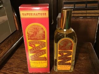 Vintage Crabtree Evelyn Extract East Indian Lemon And Spices Spray Cologne 4.  4oz