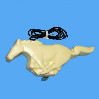 Vintage Ford Mustang Lighted Corral Horse 1965 1966 1967 1968? White Nos
