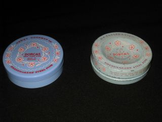 Two Vintage Dorcas Pins