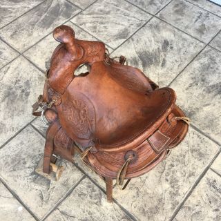 Vintage Horse Saddle for Child or Small Adult.  FIND.  SHAPE. 3