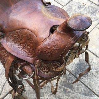 Vintage Horse Saddle for Child or Small Adult.  FIND.  SHAPE. 8
