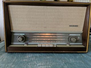 Vintage Tube Radio Saba Konigsfeld 80 Us Stereo Made In W Germany 1963/1964 Vgc