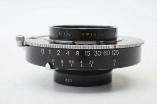 Dallmeyer 51mm f1.  9 Oscillograph FAST 51/1.  9 Lens,  Copal Press shutter,  RARE, 9
