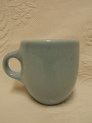 Vintage Russel Wright Iroquois Casual China Coffee Mug Ice Blue Rare