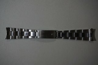 Vintage Rolex 19mm Stainless Steel Steelinox Band Bracelet 7835 19 w/ 357 End 4