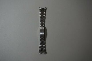 Vintage Rolex 19mm Stainless Steel Steelinox Band Bracelet 7835 19 w/ 357 End 5