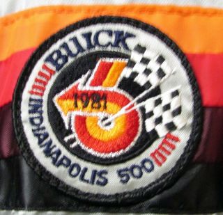 Vintage Racing Jacket 1981 Buick Indy 500 Pace Car Regal V6 Bobby Unser Signed 4