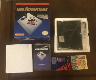 Vintage Nes Advantage Controller - Nintendo Nes - Old Stock
