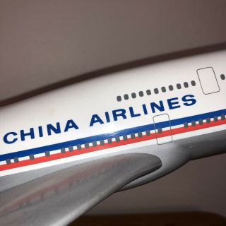 Rare Vintage 1/100 Scale China Airlines Ship B - 161 Boeing 747 - 409 Longprosper