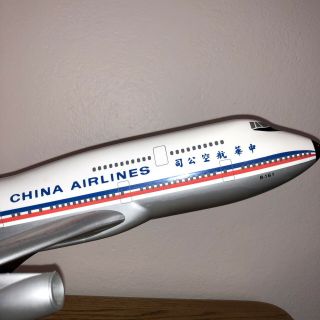 Rare Vintage 1/100 Scale China Airlines Ship B - 161 Boeing 747 - 409 LongProsper 3