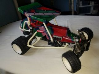 Vintage Kyosho Ultima Sideways Outlaw Sprint Car.  Rc10 Losi.