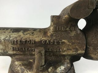 Vintage Wilton Cadet 111006 Bullet Bench Vise 4 