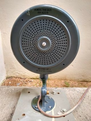 Vintage Western Electric Ks - 14792 L1 Industrial Speaker,  Cone & 70v Xfr