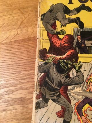 Fantastic Four 2 Rare 1st App Of Skrulls Grade 1 - 2 Raw 6