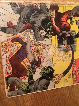 Fantastic Four 2 Rare 1st App Of Skrulls Grade 1 - 2 Raw 8