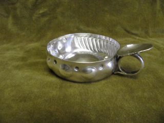 Antique French Sterling Silver Wine Tasting Cup " Gadroons " 84gr