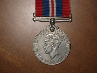 Ww2 British Medal War Medal 1939 - 1945 Named South African