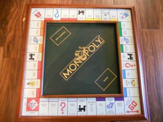 Rare Mahogony Danbury Deluxe Limited Edition Monopoly Game