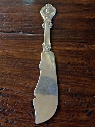 Medallion Sterling Silver F.  A.  Durgin Desert Fish Knife Mono