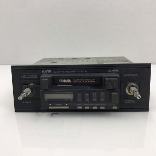 Yamaha Car Audio Vintage Fm Am Cassette Receiver Ycr - 350 Rare