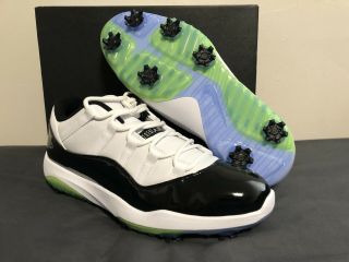 Nike Air Jordan 11 Low Concord Men’s Golf Shoes Rare Size 12