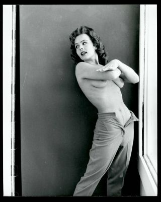 Vintage Sexy Model Photo 1950s By Harry Amdur Modernage Studio Nyc (nudes)