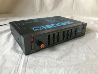 Boss Rpq - 10 Preamp / Parametric Eq Vintage Half - Rack