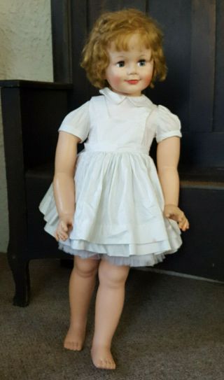 Vintage Alexander 1953 Joanie 36 " Nurse Doll With Clothes 2 Tlc Arms