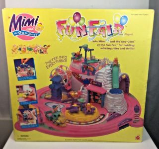 Mimi And The Goo Goos Mattel Vintage 1995 Fun Fair Gift Set 13718 - Open Box