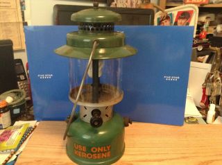 Vintage Coleman Lantern Model 237 B Single Mantle - 1947 - Only Kerosene.