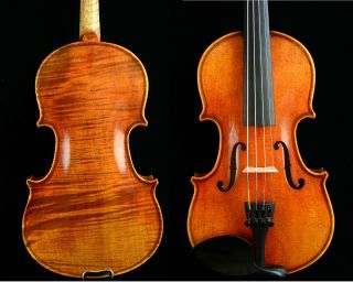 Beautifully Hand Made 1/8 Violin Tone Antiqued Oil Varnish