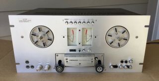 Vtg 70s Rack Mount Pioneer Rt - 707 Stereo Reel To Reel Tape Player Auto Reverse
