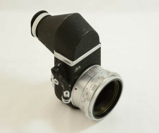Vintage Leica Camera Oclom Visoflex Ii 4x Magnifier And Short Focus Ext Tube