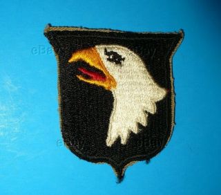 Ww2 Military Us Shoulder Patch 101st Airborne Screaming Eagle Sleeve Insignia Us
