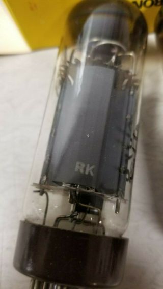 PAIR vintage GENALEX KT77 EL34 6CA7 amplifier tube 5