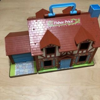 1969 Vintage 952 Fisher Price Little People Play Family House