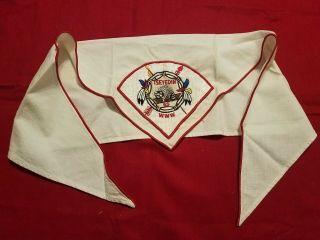 Vintage Order Of The Arrow Neckerchief Tseyedin Lodge 65 Pie Patch Last One